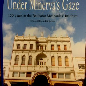 book cover picture of the front of the Ballarat Mechanics Institute