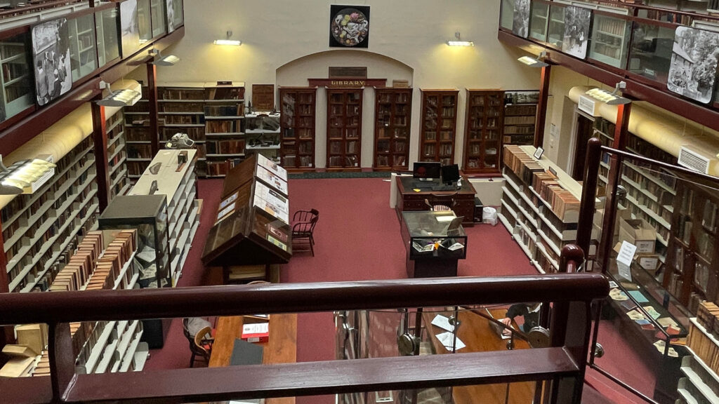 image of heritage reading room