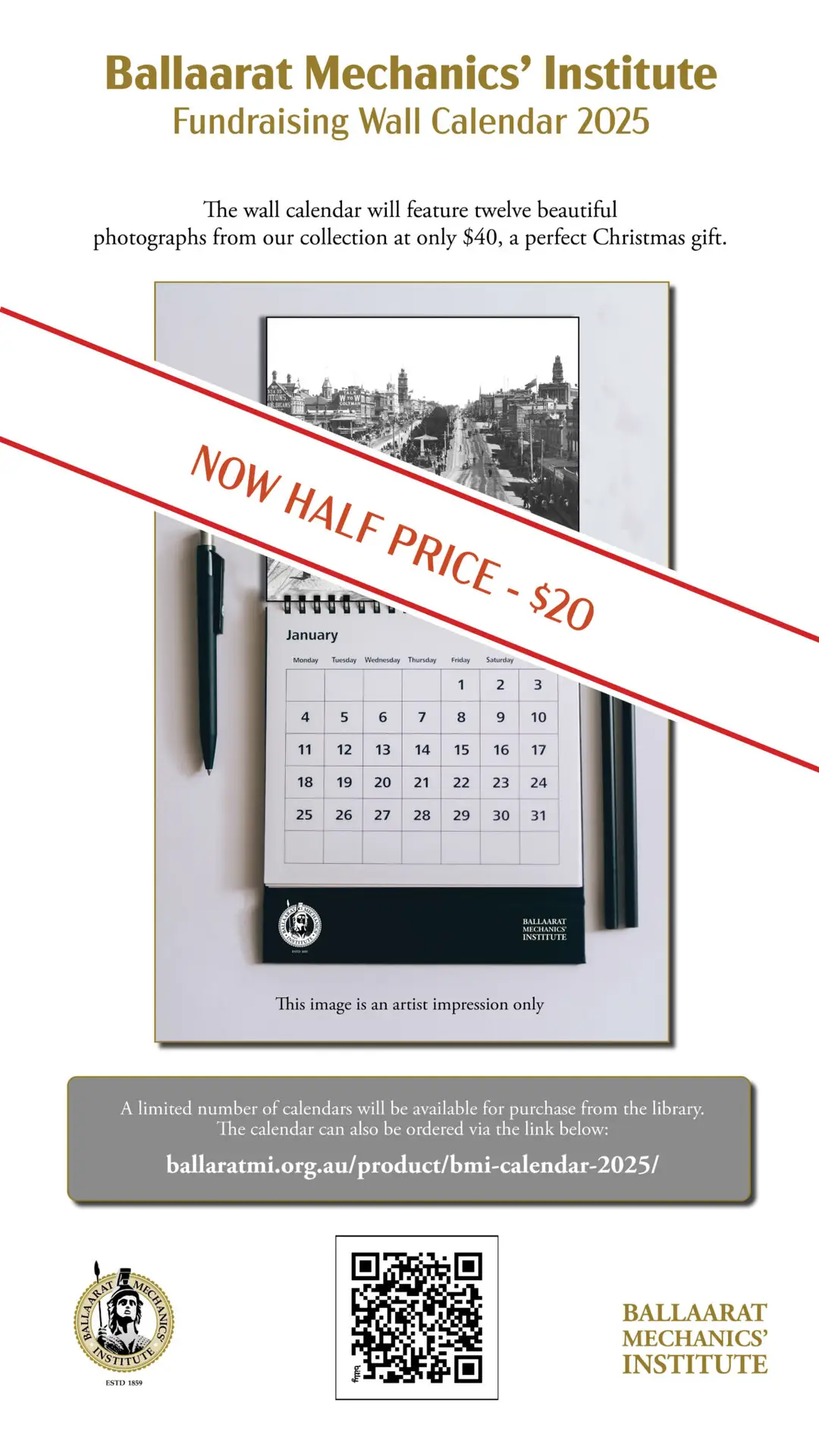 electronic noticeboard calendar HALF PRICE