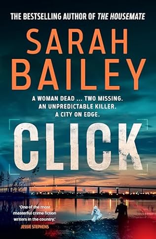 Sarah Bailey's crime novel 'Click' book cover design