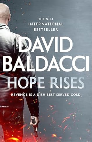 David Baldacci Hope Rises book cover with dramatic figure