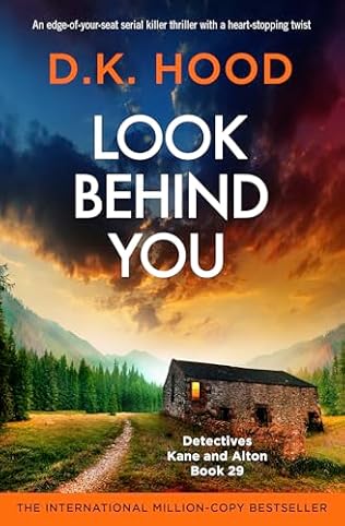 Look Behind You thriller book cover by D.K. Hood