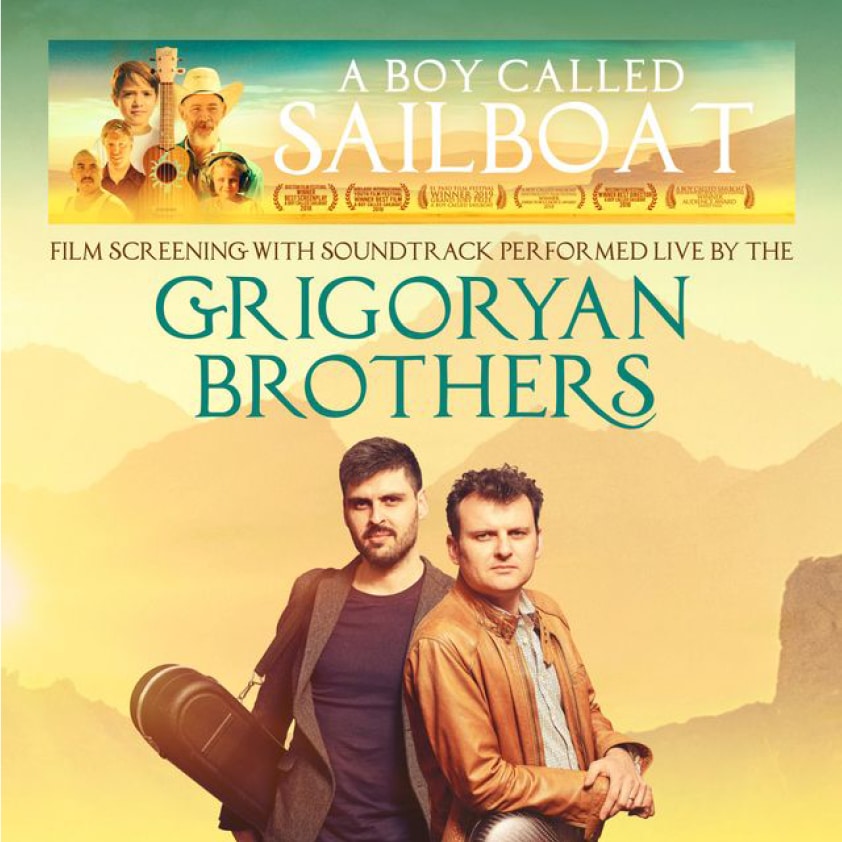 A Boy Called Sailboat film poster with Grigoryan Brothers
