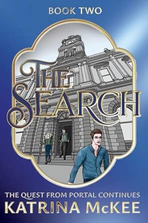 Book Two The Search novel cover by Katrina McKee