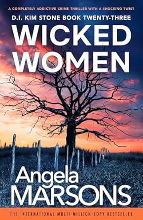 Wicked Women crime thriller book cover by Angela Marsons