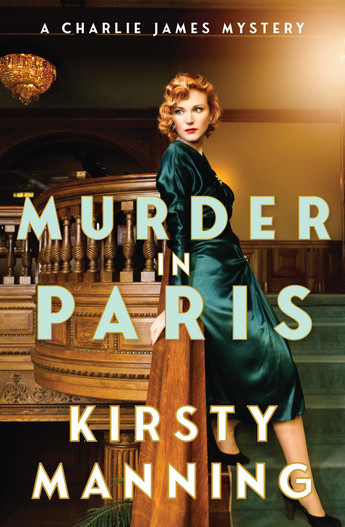 Murder in Paris book cover by Kirsty Manning