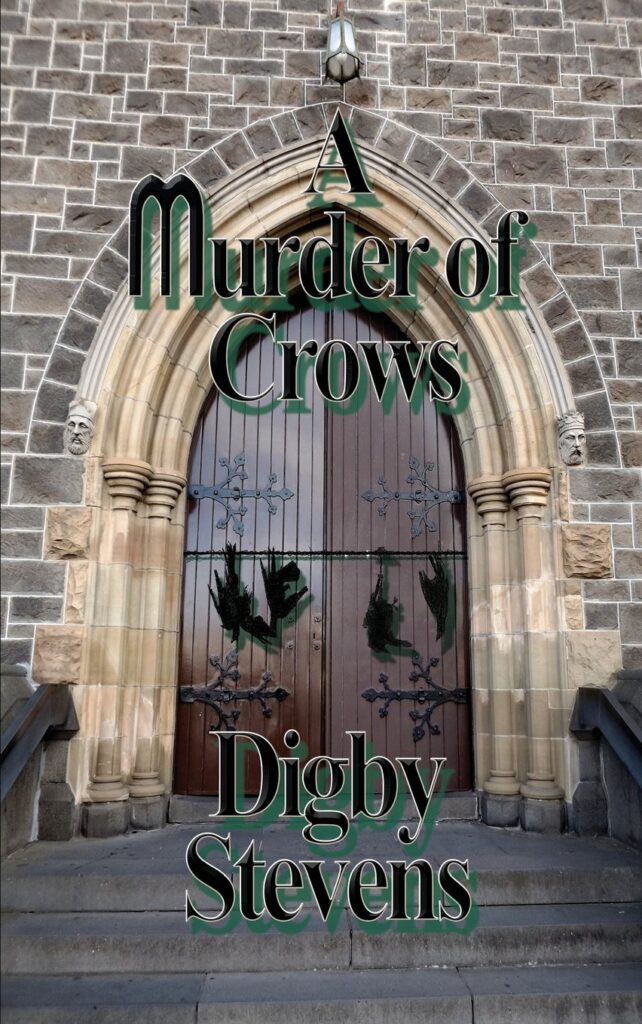 Book cover of A Murder of Crows by Digby Stevens
