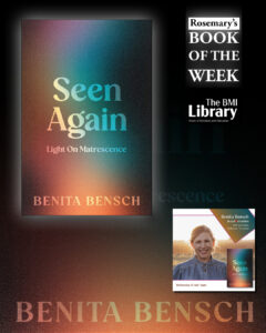 Seen Again book cover by Benita Bensch on matrescence
