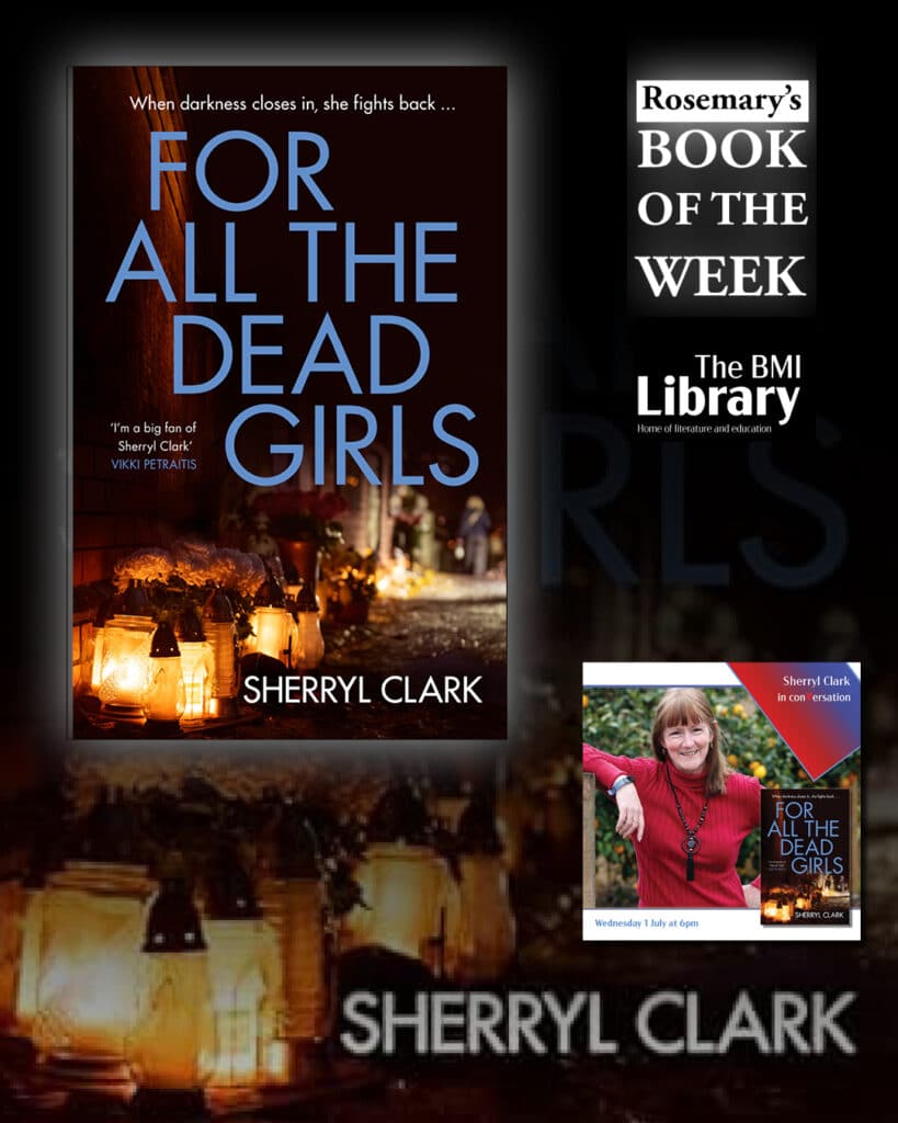 Sherryl Clark's For All The Dead Girls book cover promotional image