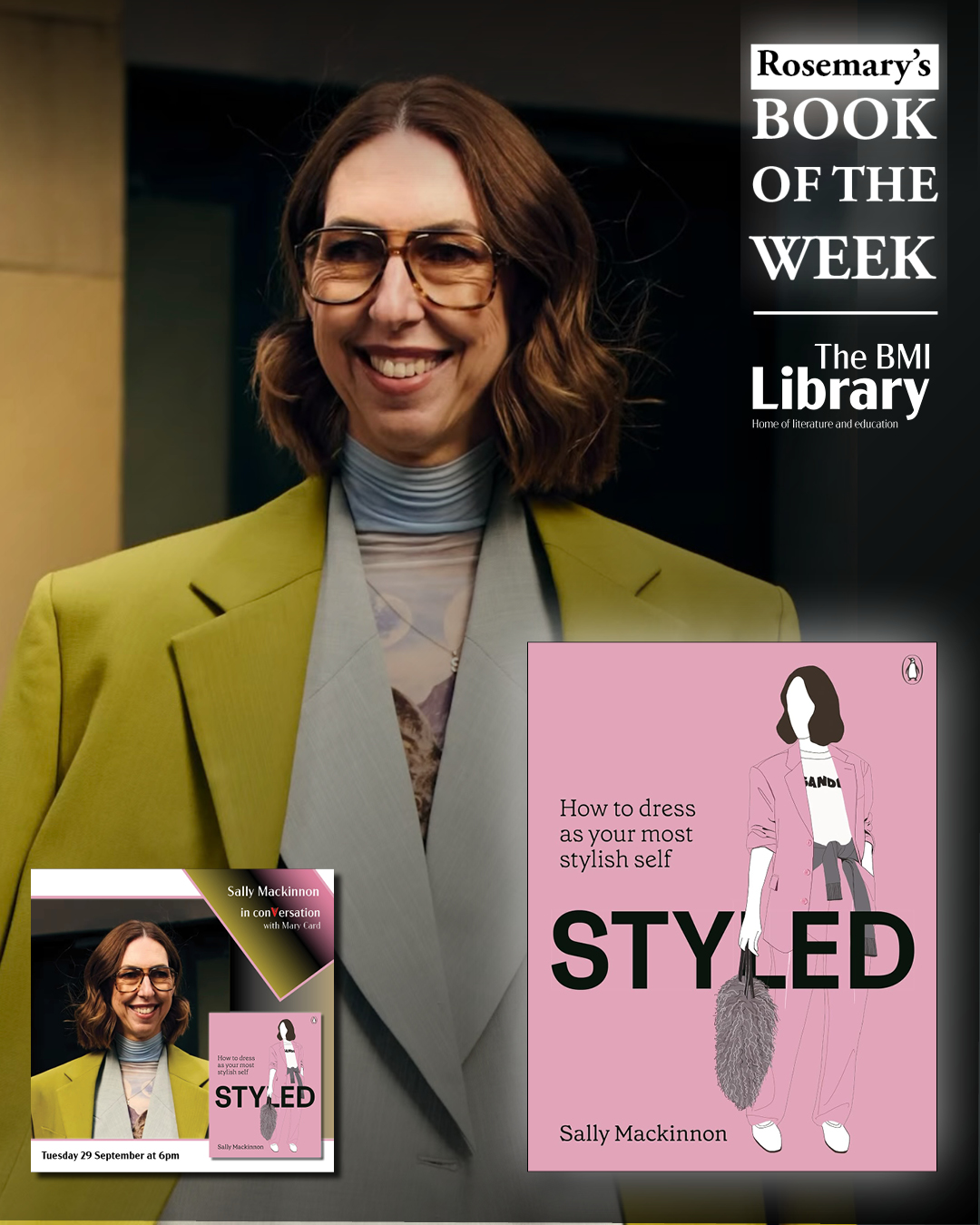 Sally Mackinnon promotes her fashion book Styled