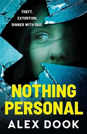 Nothing Personal thriller novel cover by Alex Dook