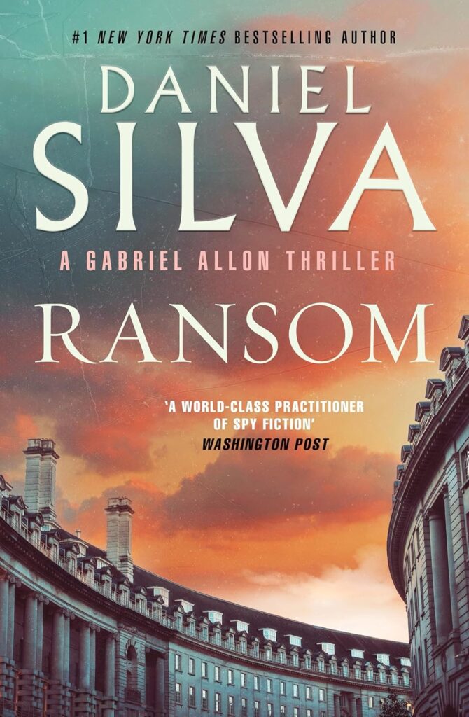 Ransom by Daniel Silva Gabriel Allon Thriller book cover
