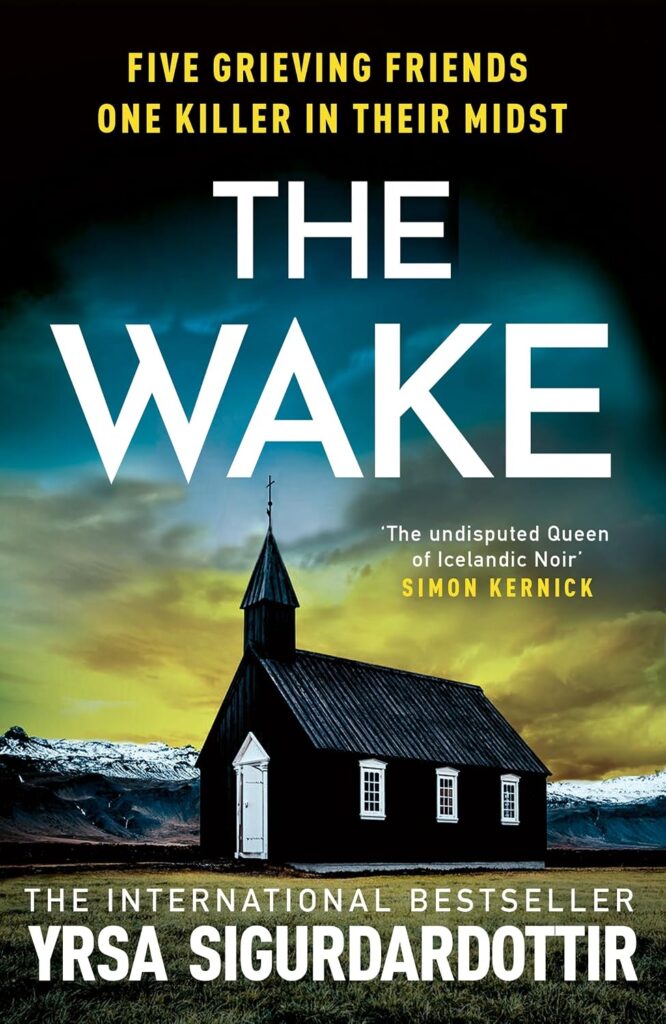 Book cover of The Wake by Yrsa Sigurdardottir