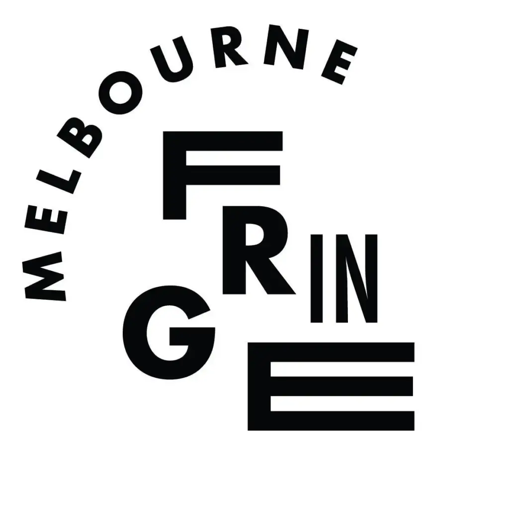 Melbourne Fringe Festival official black and white logo