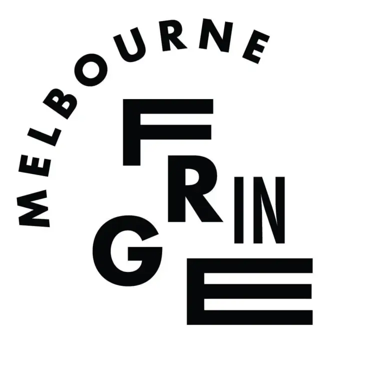 Melbourne Fringe Festival official black and white logo