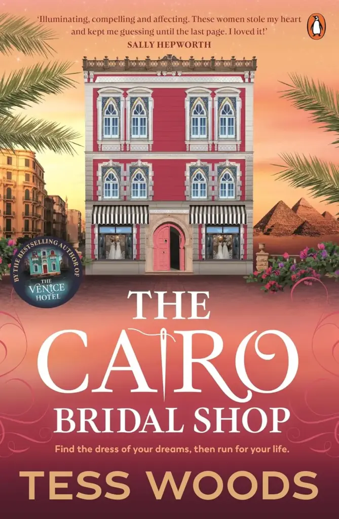 Book cover of The Cairo Bridal Shop by Tess Woods